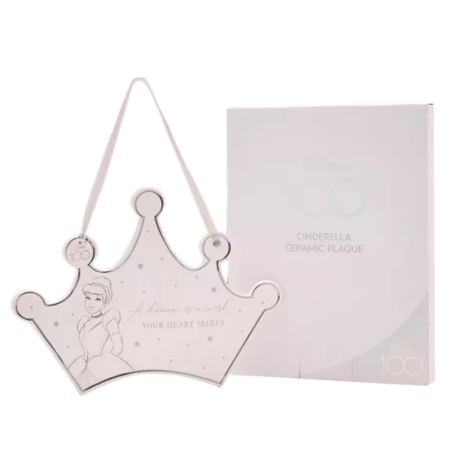 DISNEY - Cendrillon - Plaque Décorative en Céramique 