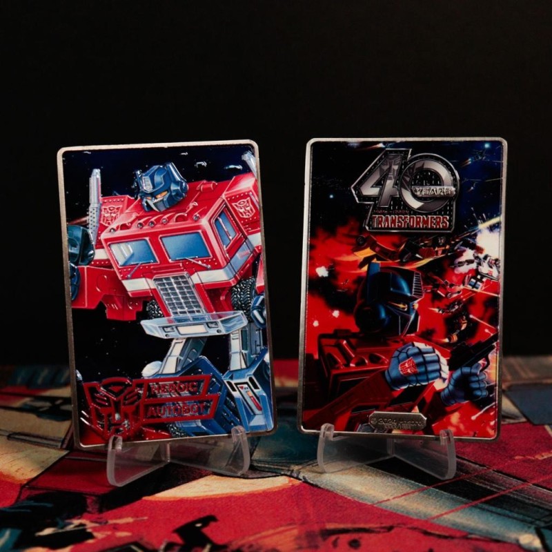 TRANSFORMERS - 40th Anniversary - Autobots -Lingot Edition Limitée 