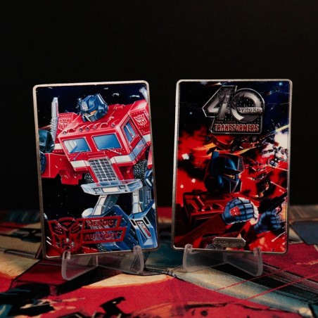 TRANSFORMERS - 40th Anniversary - Autobots -Lingot Edition Limitée 