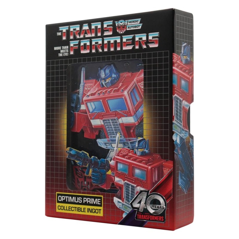 TRANSFORMERS - 40th Anniversary - Autobots -Lingot Edition Limitée 