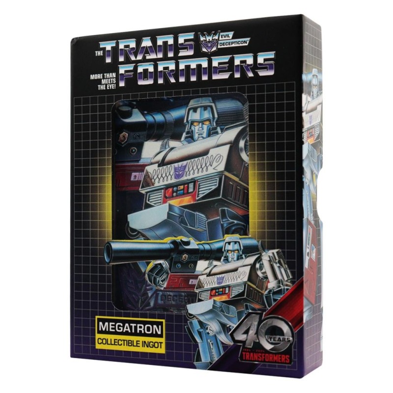 TRANSFORMERS - 40th Anniversary - Decepticons -Lingot Edition Limitée 