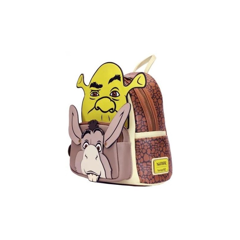SHREK - Shrek & Ane - Mini Sac à Dos LoungeFly 