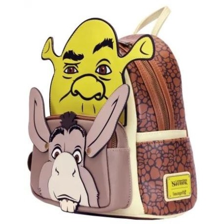 SHREK - Shrek & Ane - Mini Sac à Dos LoungeFly 