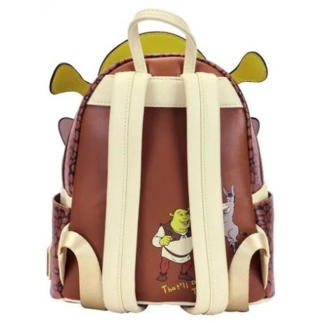 SHREK - Shrek & Ane - Mini Sac à Dos LoungeFly 