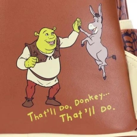 SHREK - Shrek & Ane - Mini Sac à Dos LoungeFly 