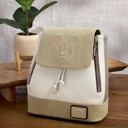 DISNEY - Mickey et Amis - Mini Sac à Dos Canvas Loungefly 