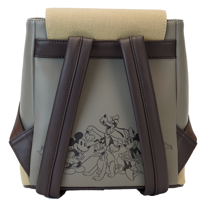 DISNEY - Mickey et Amis - Mini Sac à Dos Canvas Loungefly 