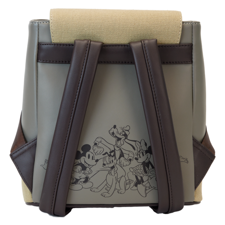DISNEY - Mickey et Amis - Mini Sac à Dos Canvas Loungefly 