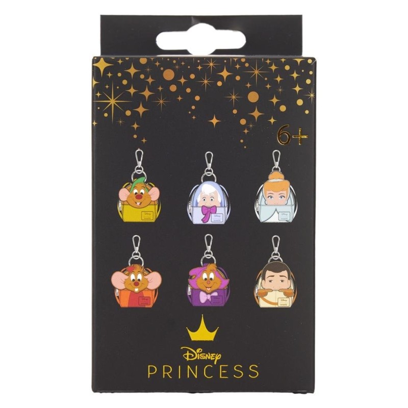 CENDRILLON -Funko Mistery Box Porte-Clé Mini Sac à dos -75 An. -12 pcs 