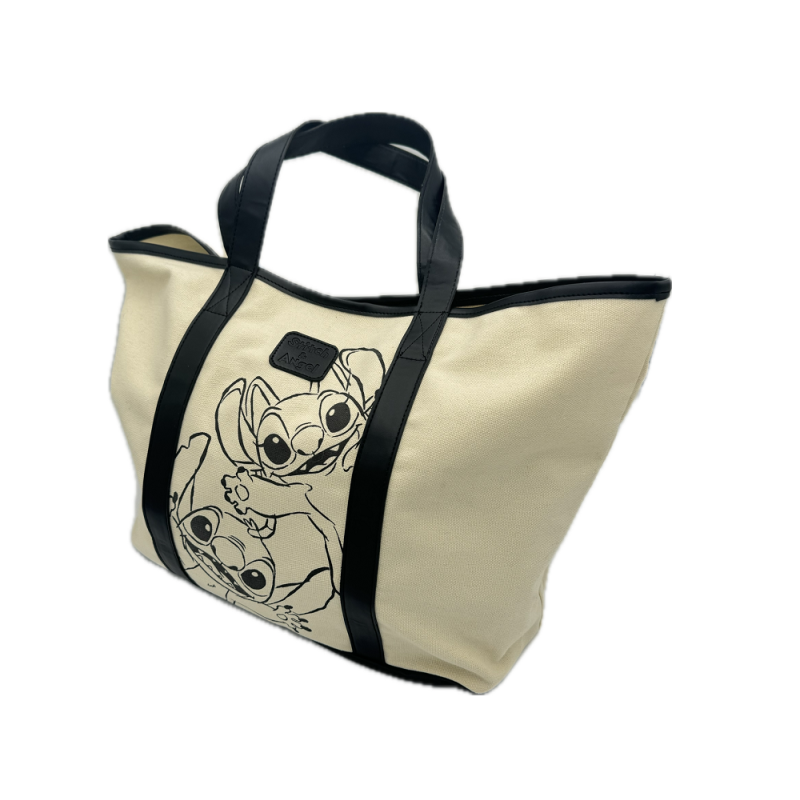 STITCH & ANGEL - Sac à Bandoulière en Toile - 35x31x20cm 