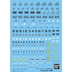 GUNDAM - GUNDAM DECAL 30 - HGUC Multiuse Earth Federation 1  2