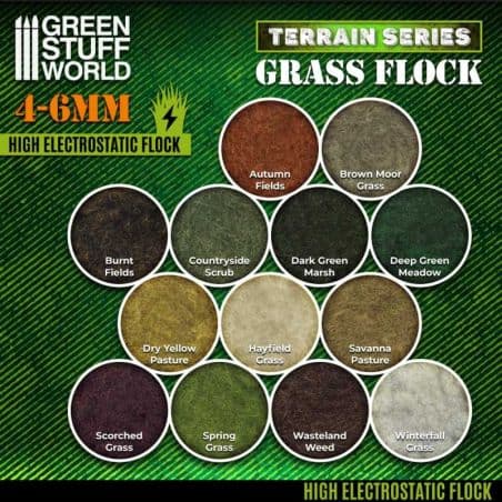 Herbe Statique 4-6mm- SAVANNA PASTURE - 200ml