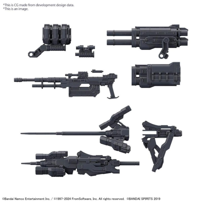 30MM - Option parts set Armored Core VI Weapon set 02 - Model Kit 