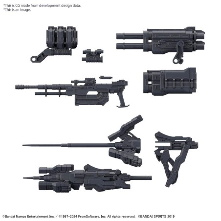 30MM - Option parts set Armored Core VI Weapon set 02 - Model Kit 