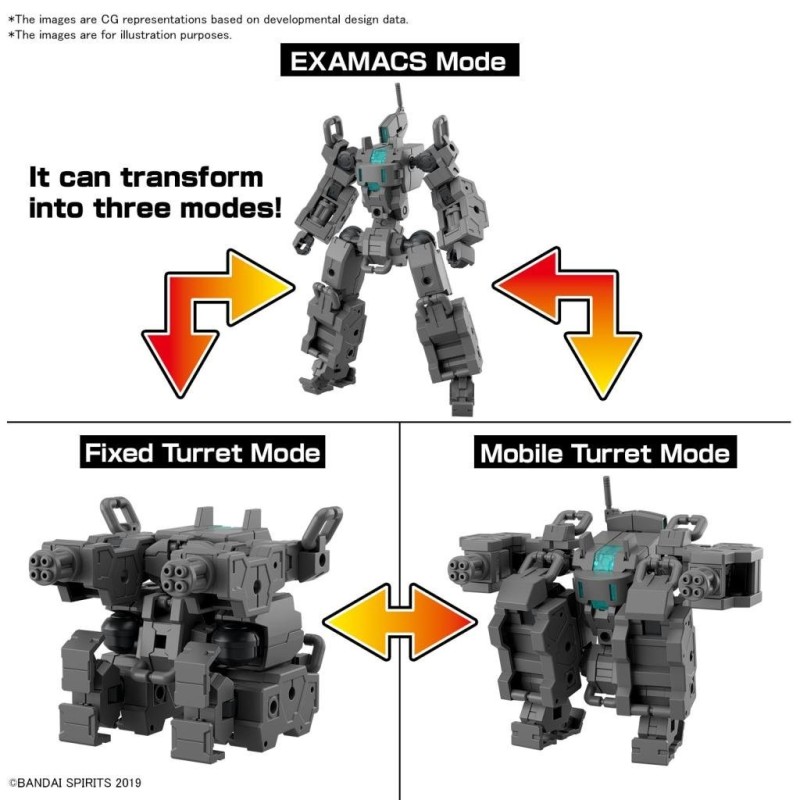 30MM - 1/144 Extended Armament Vehicule (Smart Trans. Mac.) -Model Kit 