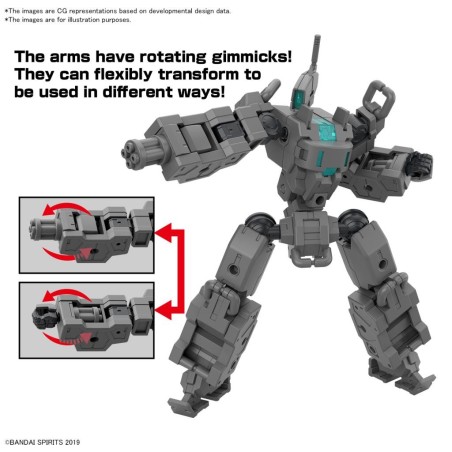 30MM - 1/144 Extended Armament Vehicule (Smart Trans. Mac.) -Model Kit 