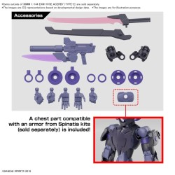 30MM - 1/144 EXM-H15E Acerby (Type-E) - Model Kit 