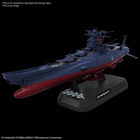 YAMATO - 1/1000 Space Battleshipp Yamato 3199 - Model Kit 