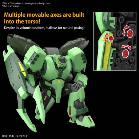 GUNDAM - HG 1/144 Bolinoak-Sammahn - Model Kit 
