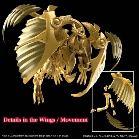YU-GI-OH! -Figure-rise stand. Amplified Winged dragon of Ra -Model Kit 