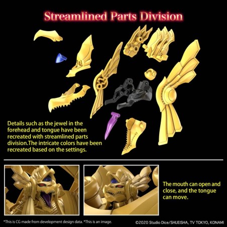 YU-GI-OH! -Figure-rise stand. Amplified Winged dragon of Ra -Model Kit 