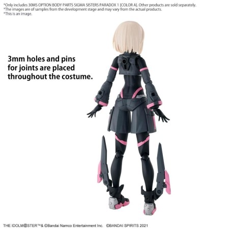 THE IDOLMASTER - Option body parts Sigma sister paradox 1 - Model Kit 