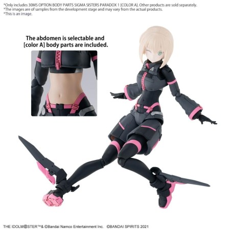 THE IDOLMASTER - Option body parts Sigma sister paradox 1 - Model Kit 