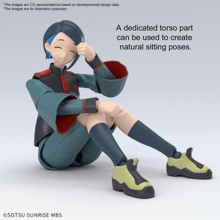 GUNDAM - Figure-Rise Standard Nika Nanaura - Model Kit 
