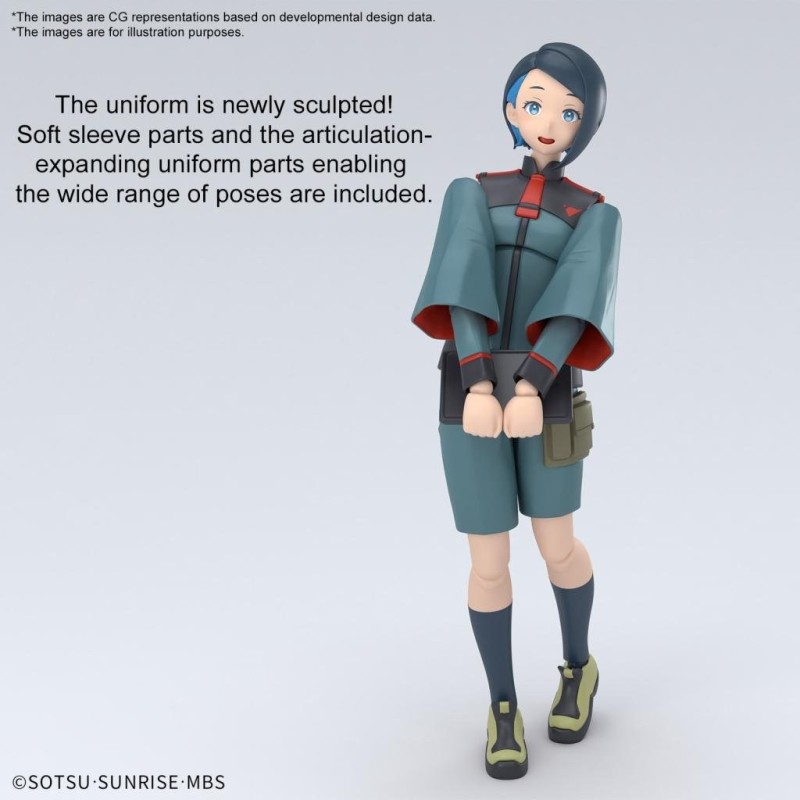 GUNDAM - Figure-Rise Standard Nika Nanaura - Model Kit 