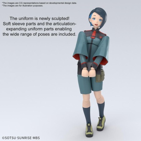 GUNDAM - Figure-Rise Standard Nika Nanaura - Model Kit 