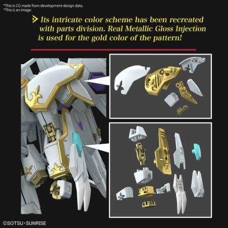 GUNDAM - HG 1/144 Black Knight Squad Cal-re.A - Model Kit 
