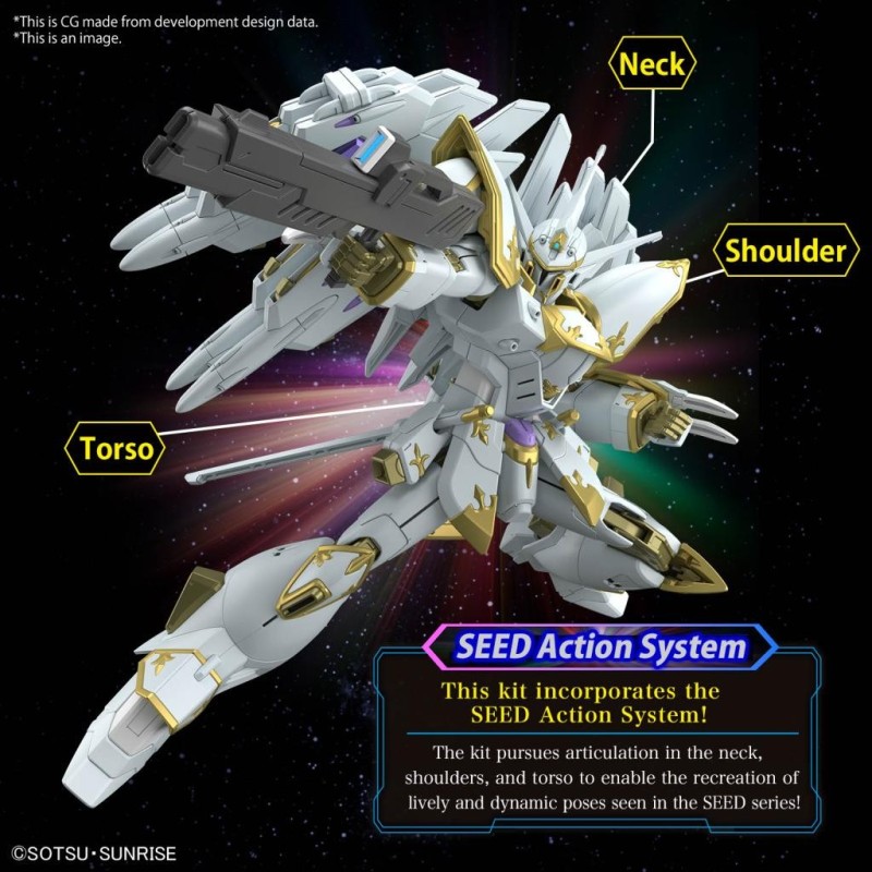 GUNDAM - HG 1/144 Black Knight Squad Cal-re.A - Model Kit 