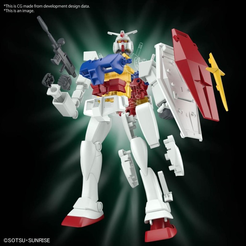 GUNDAM - Best Mecha Collec. 1/144 RX-78-2 Gundam (Revival) - Model Kit 