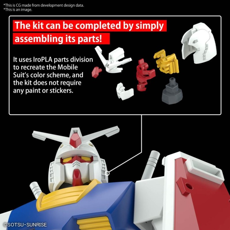 GUNDAM - Best Mecha Collec. 1/144 RX-78-2 Gundam (Revival) - Model Kit 