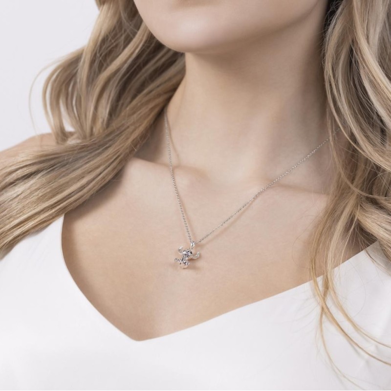 STITCH - 3D - Collier en Argent Sterling 