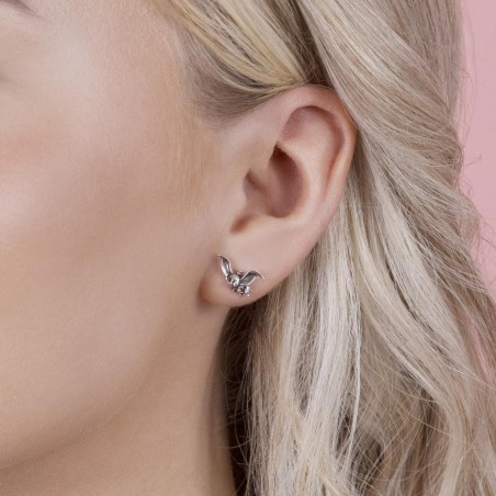 DISNEY - Dumbo - 1 Paire de Clous d'Oreilles en Argent 925 