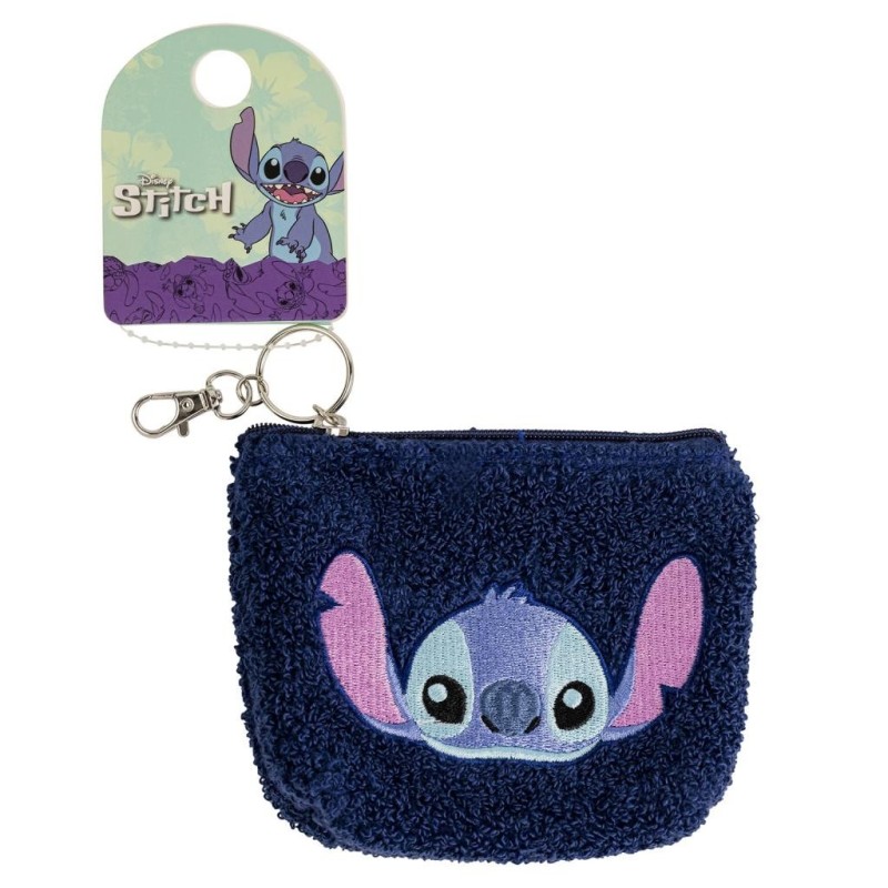 STITCH - Portemonnaie Porte-Clés Fourrure 