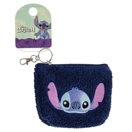 STITCH - Portemonnaie Porte-Clés Fourrure 