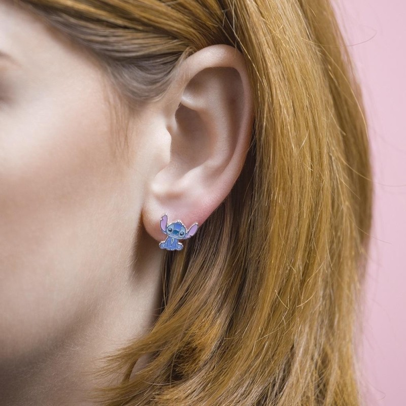 STITCH - 1 Paire de Clous d'Oreilles 