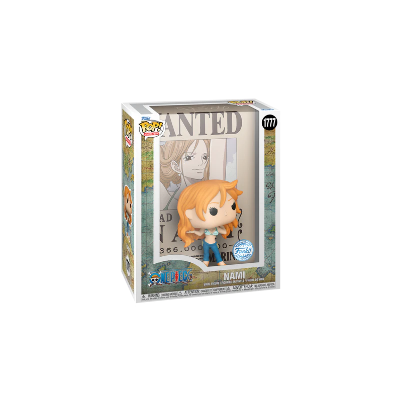 ONE PIECE - POP Game Case N° 1777 - Nami (Wanted) 