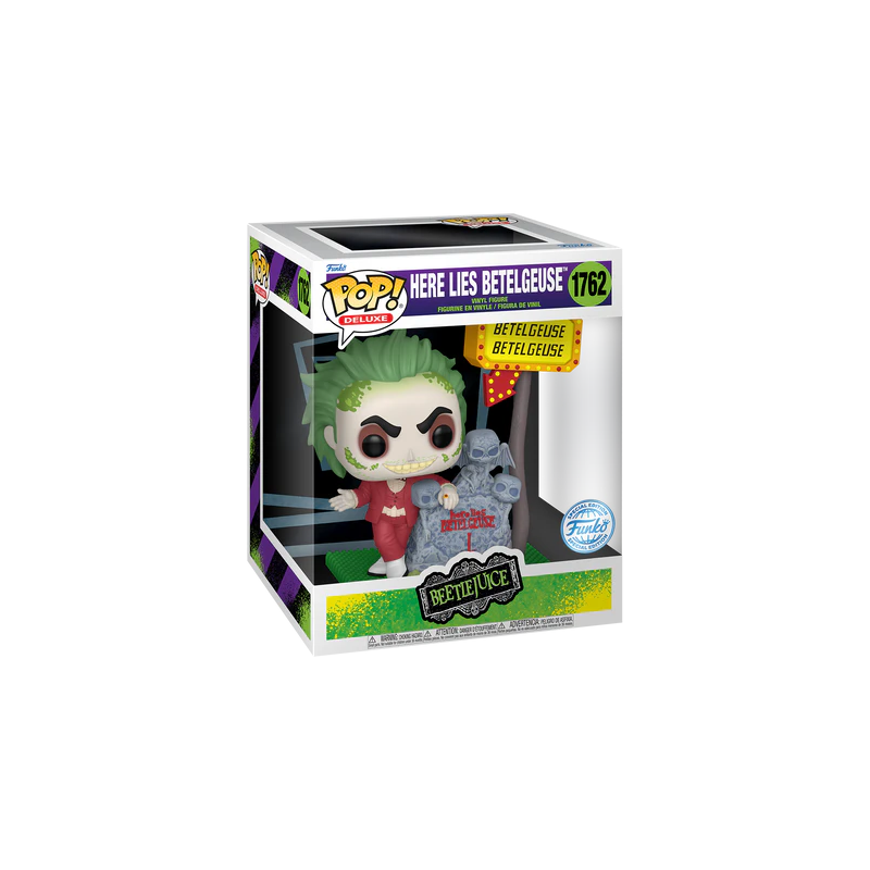 BEETLEJUICE - POP Deluxe N° 1762 - Here Lies Betelguise 