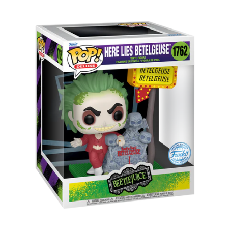 BEETLEJUICE - POP Deluxe N° 1762 - Here Lies Betelguise 