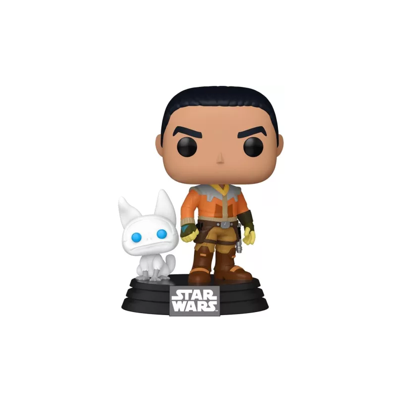 STAR WARS REBELS - POP & Buddy N° 756 - Ezra avec Loth-cat 