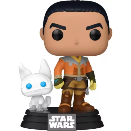 STAR WARS REBELS - POP & Buddy N° 756 - Ezra avec Loth-cat 