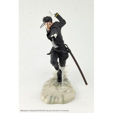 KENSHIN LE VAGABOND - Saito Hajime - Statuette ARTFXJ 1/8 23cm 