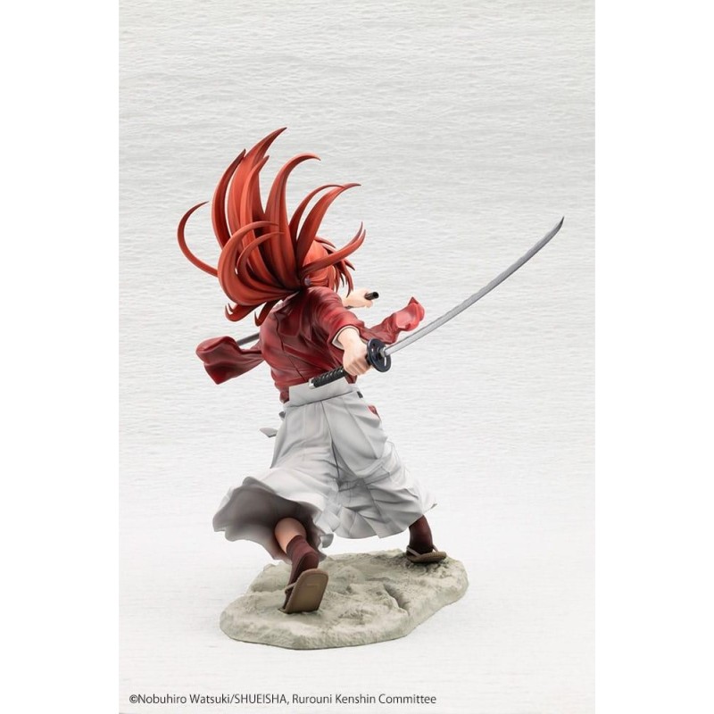 KENSHIN LE VAGABOND - Kenshin Himura - Statuette ARTFXJ 1/8 20cm 