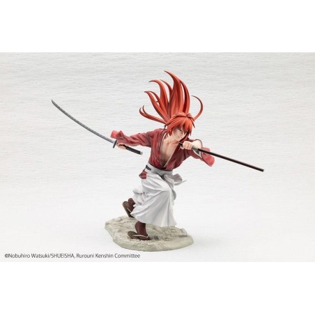 KENSHIN LE VAGABOND - Kenshin Himura - Statuette ARTFXJ 1/8 20cm 