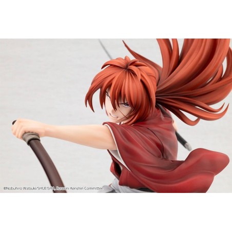 KENSHIN LE VAGABOND - Kenshin Himura - Statuette ARTFXJ 1/8 20cm 