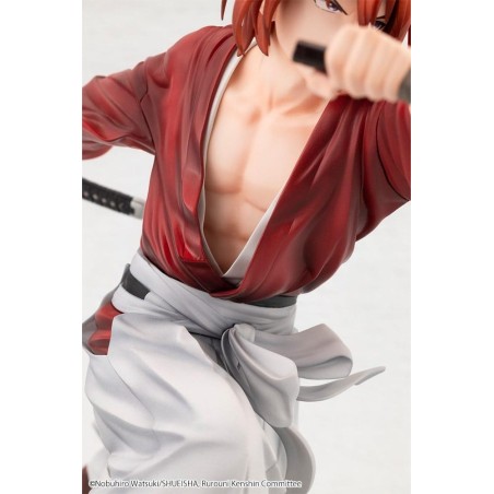 KENSHIN LE VAGABOND - Kenshin Himura - Statuette ARTFXJ 1/8 20cm 