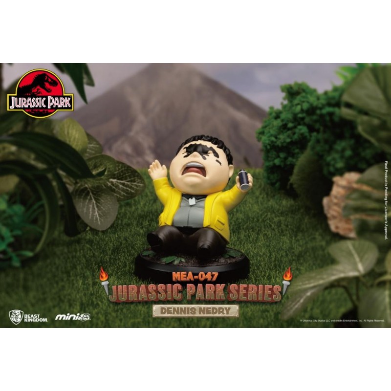 JURASSIC PARK - Set 6 Figurine Mini Egg Attack 10cm 